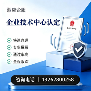 娄底企业技术中心认定申报服务