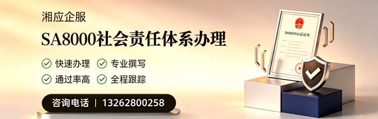 娄底SA8000社会责任体系认证服务