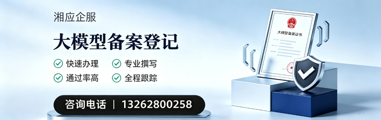 娄底大模型备案申报服务