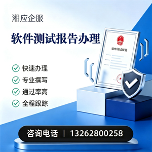 娄底软件检测报告申请服务