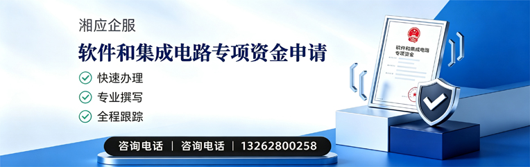 娄底软件和集成电路专项资金申报服务