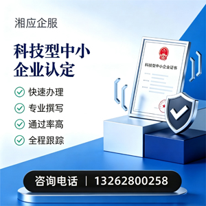 娄底科技型中小企业认定申报服务